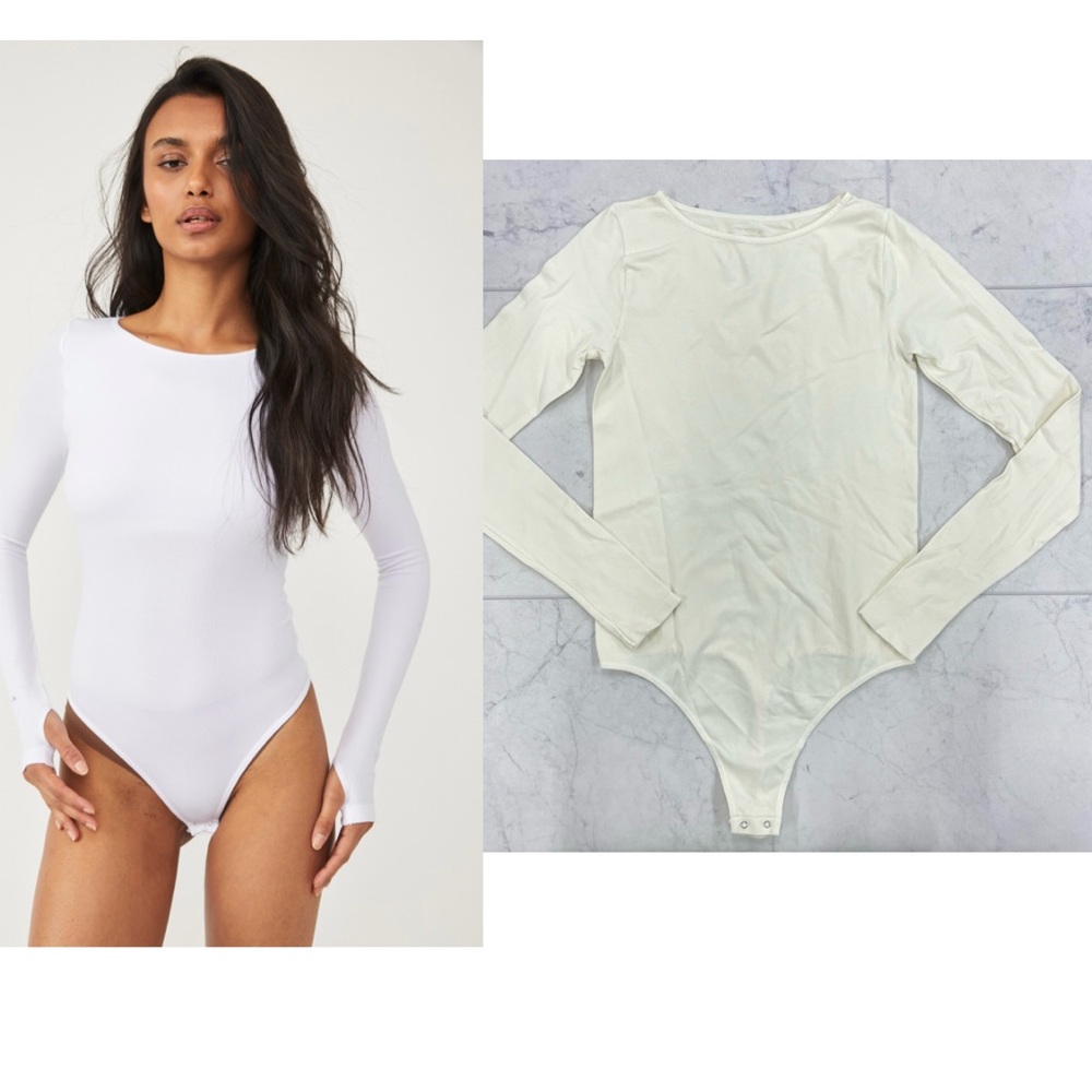 NWOT Free People Intimately | Clean Lines Bodysuit | M/L